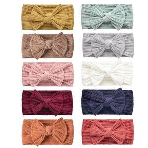 Baby Girl Headbands with Bows Newborn Infant Toddler Hair Accessories Stretchy